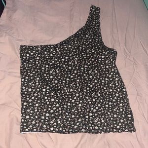 Off the shoulder floral top from American eagle